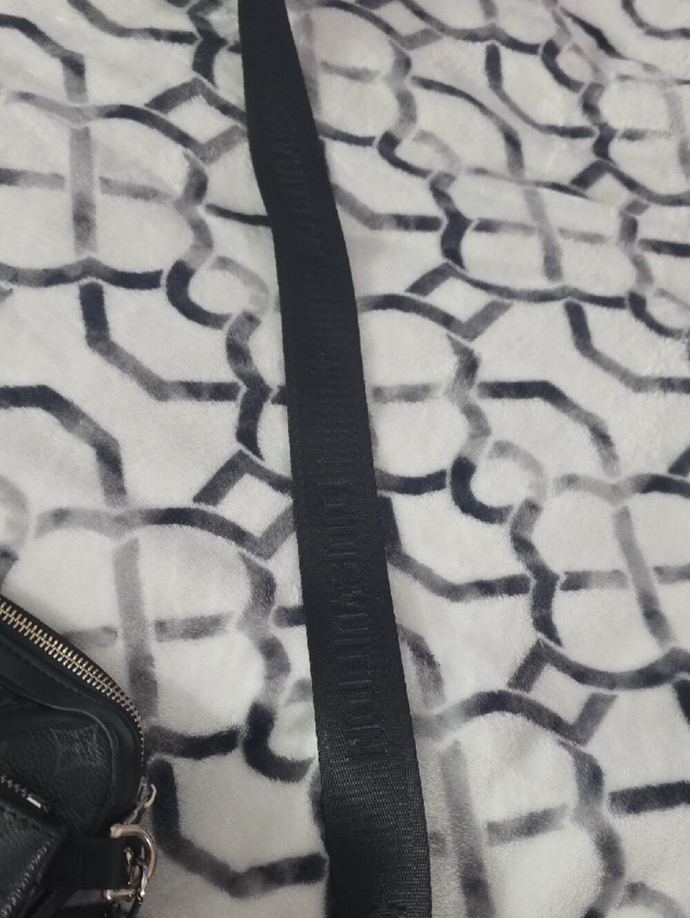 Louis Vuitton Black Monogram Shadow Messenger Bag with Strap - Picture 7 of 10